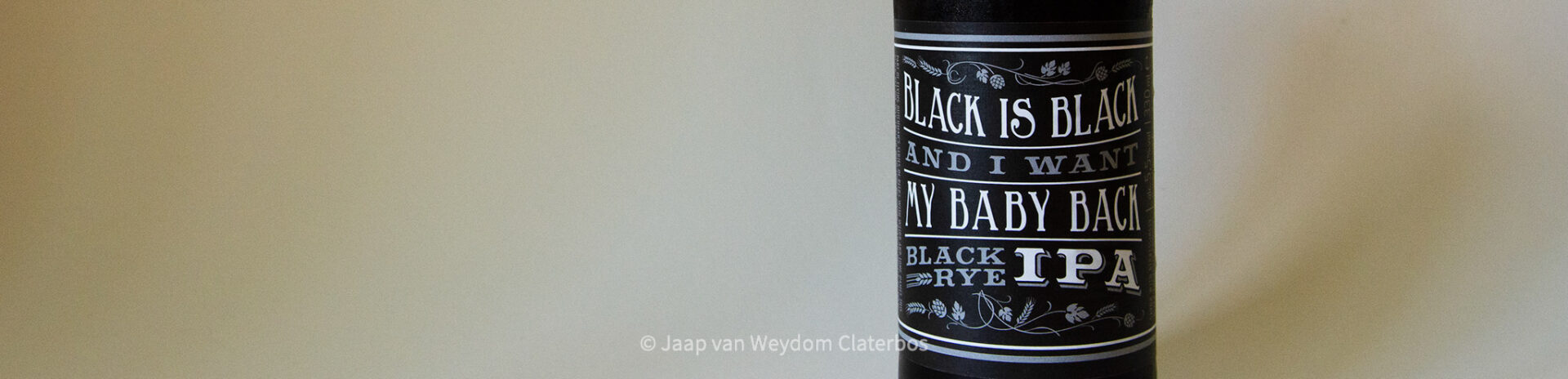 Black Rye IPA - The Flying Dutchman