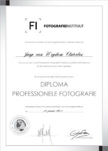 Diploma professionele fotografie | FI Fotografieinstituut